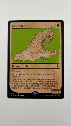 MTG Adventures in the Forgotten Realms Ochre Jelly Showcase #330 - Image 1