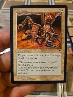 MTG Tempest Repentance Never Played Nm - Image 1