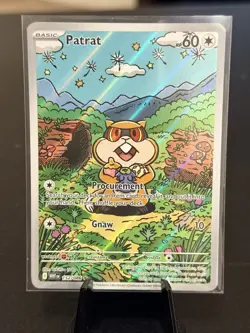 Pokemon TCG Patrat White Flare 152/086 Illustration Rare NM Card Pokemon TCG - Image 1