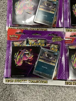2026 Pokemon Mega Evolution Ascended Heroes Tech Sticker Collection Set Of 4 - Image 4