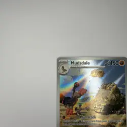 Pokemon TCG S&V Temporal Forces: Mudsdale 175/162 Illustration Rare Card - NM - Image 2