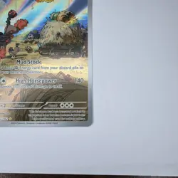 Pokemon TCG S&V Temporal Forces: Mudsdale 175/162 Illustration Rare Card - NM - Image 4