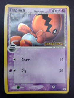 POKEMON TCG TRAPINCH DRAGON FRONTIERS REVERSE HOLO STAMPED 68/101 Near Mint - Image 1