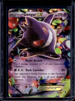 2014 Pokemon XY Phantom Forces Gengar Jumbo Promos #34/119 - Image 1