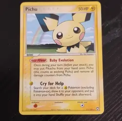 Pokemon Pichu EX Power Keepers Rare Regular Card 21/108 Basic HP50 2007 TCG - Image 1