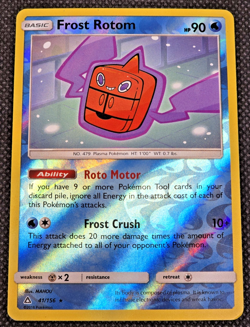 Pokemon TCG Frost Rotom 41/156 Ultra Prism Reverse Holo Rare LP -- L38 - Image 1