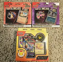 2x Pokemon Ascended Heroes Tech Sticker Collection & 2026 Pokemon Day 30 Years - Image 1