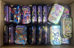 Pokemon TCG Empty Tins - x20 - Mega Evolution Heroes & Scarlet Violet Prismatic - Image 1