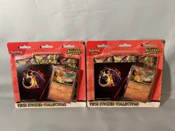 Pokemon TCG Ascended Heroes Tech Sticker Collection Set Of 2 Charmander - Image 1