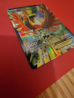 Pokemon Ho-Oh EX Full Art Ultra Rare Holo 119/124 Dragons Exalted TCG - Image 2