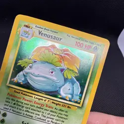 Pokemon TCG Base Set Venusaur Holo Rare 15/102 English - NM 🔥 - Image 4