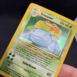 Pokemon TCG Base Set Venusaur Holo Rare 15/102 English - NM 🔥 - Image 5