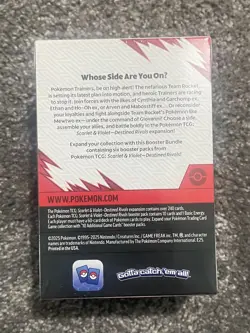 Sealed Pokemon Destined Rivals Booster Bundle (6 Booster Packs) - New & Sealed ✅ - Image 3