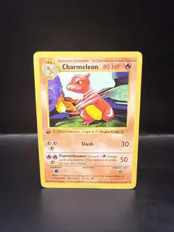 Pokemon Charmeleon 24/102 Base Set 1st Edition Shadowless - Image 3