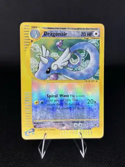 Pokemon TCG E-Reader Reverse Holo Dragonair 75/165 (Expedition) DMG - Image 1
