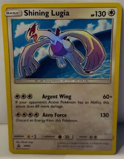 POKEMON 2017 SHINING LEGENDS SHINING LUGIA #SM82 SHINING HO-OH #SM70 LP/NM - Image 3
