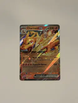 Charizard ex SVP 161 Black Star Promo Scarlet & Violet Pokemon TCG Near Mint NM - Image 2