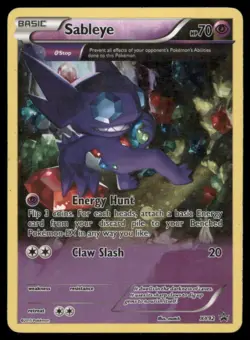 SABLEYE XY92 PR-XY XY BLACK STAR PROMOS POKEMON PROMO MP - Image 2