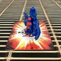 Bakugan Lars Lion B2 600g Blue Aquos Battle Brawlers Figure Collectible Toy - Image 3