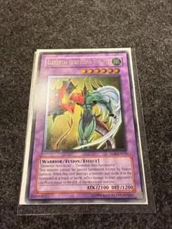 Yugioh TLM-EN035 Elemental Hero Flame Wingman Ultimate Rare - Image 3