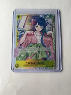 One Piece TCG: Wings of the Captain - Kouzuki Hiyori - OP06-106 SR English - Image 1