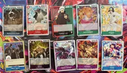 One Piece Romance Dawn TCG Card Lot [OP-1] - 10 Pre Errata, 73 Non - - Image 2