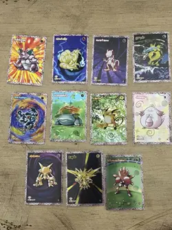 11 Card Fan Art Lot Dittomon - Image 1