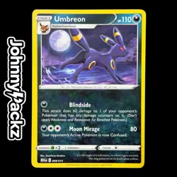 Pokemon TCG - Umbreon Promo Card 009/015 - McDonald’s Dragon Discovery M24 (NM) - Image 1