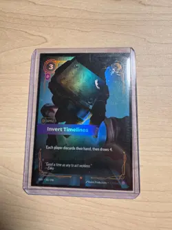 Riftbound TCG League of Legends Origins Invert Timelines Epic Card - Image 1