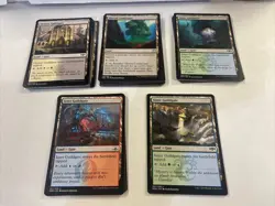 101 Dual Lands Magic The Gathering Bulk Lot Mtg Land Cards Mtg All Random Mtg Dl - Image 1