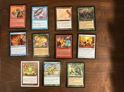 1030 CARD MAGIC THE GATHERING LOT | LP | UNCOMMOM COMMON LAND TOKENS FOIL LOT E - Image 3