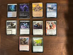 1030 CARD MAGIC THE GATHERING LOT | LP | UNCOMMOM COMMON LAND TOKENS FOIL LOT E - Image 4
