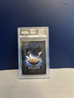 2023 Sorcery Contested Realm ALPHA Aquamarine PSA 8 NF - Image 2