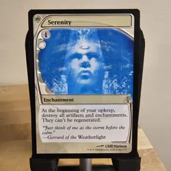 MTG - Serenity - Future Sight Frame - Mystery Booster 2 - Magic the Gathering - Image 1