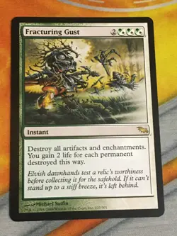 D1141 MAGIC GATHERING SHADOWMOOR FRACTURING GUST #227 LP R MTG - Image 1