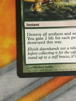 D1141 MAGIC GATHERING SHADOWMOOR FRACTURING GUST #227 LP R MTG - Image 4