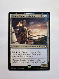 Hanna, Ship's Navigator - MTG Commander Masters - NM - Image 1
