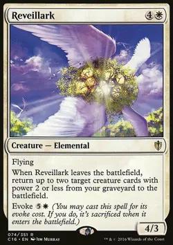 Magic the Gathering MTG Reveillark (74) Commander 2016 LP - Image 1