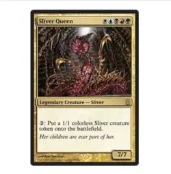 OVERSIZED Sliver Queen - MTG Magic Commander’s Arsenal - NM - Image 1