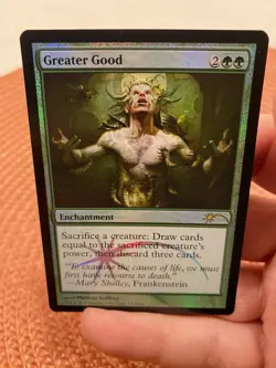 Magic The Gathering Judge Promo Greater Good Foil NM Condition - Image 2