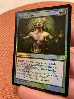 Magic The Gathering Judge Promo Greater Good Foil NM Condition - Image 3