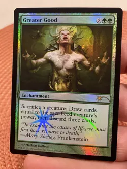 Magic The Gathering Judge Promo Greater Good Foil NM Condition - Image 5