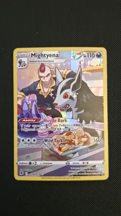 Pokemon TCG Mightyena Full Art Astral Radiance Trainer Gallery TG09/TG30 NM - Image 1
