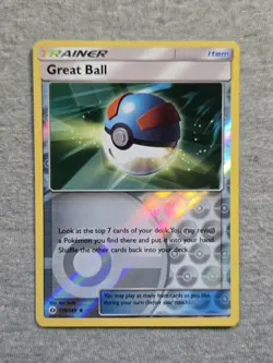 Pokemon Great Ball 119/149 Reverse Holo Sun & Moon - Image 1
