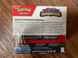 Pokemon TCG Scarlet & Violet Twilight Masquerade Sealed Booster Box & Magnetic - Image 5