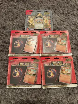 Pokemon TCG: Ascended Heroes Tech Sticker & Blister Pack Bundle x 14 packs - Image 1