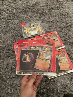 Pokemon TCG: Ascended Heroes Tech Sticker & Blister Pack Bundle x 14 packs - Image 2