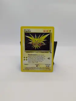 Pokemon TCG Zapados 15/62 Fossil Unlimited Holo Rare LP/NM - Image 1