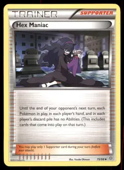 Pokemon TCG Hex Maniac Uncommon Regular - Image 1