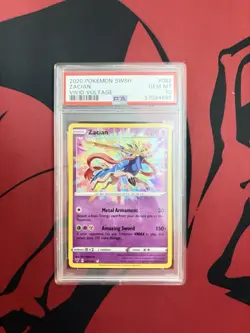 PSA 10 Pokemon Vivid Voltage Zacian 082 - Image 1